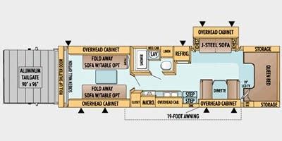 Jayco Seneca Toy Hauler Floor Plan