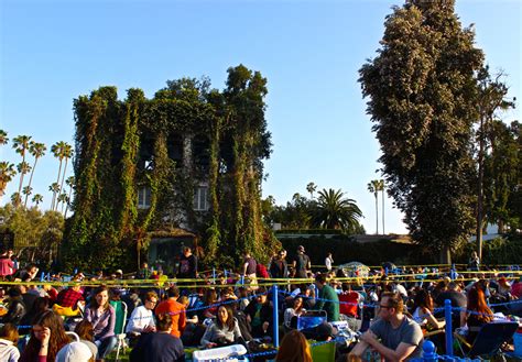 Have you done one of the cinespia movie screenings here? Movies at Hollywood Forever Cemetery - Mustache Melrose