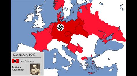 Nazi Germany Flag Map