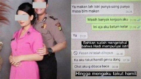 Viral Oknum Polisi Doyan Selingkuh Hobi Pesan Psk Meski Sudah Punya Istri Banyak Yang Jadi