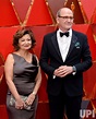 Photo: Richard Jenkins and Sharon R. Friedrick arrive for the 90th ...