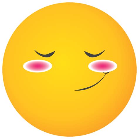 Blush Emoji Png Free Logo Image