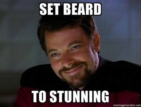 Riker S Beard Star Trek Funny Star Trek Meme Star Trek