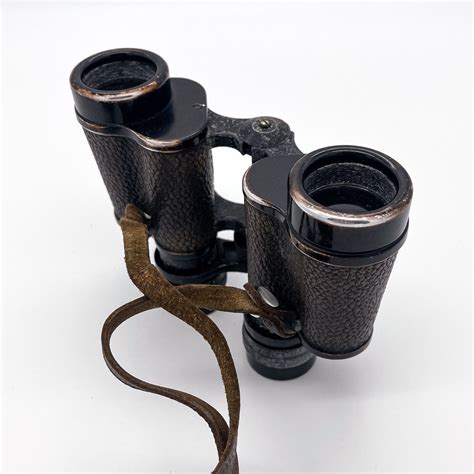 Hensoldt Wetzlar Hunting Glass 6x30 Binoculars Original Leather Bag