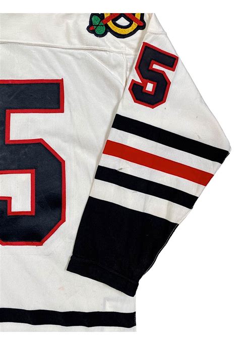 Lot Detail Early 1970s Chicago Blackhawks Game Used Jersey Currently