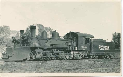 Rio Grande Southern Railroad 455 C1947 Train Pictures Abandoned
