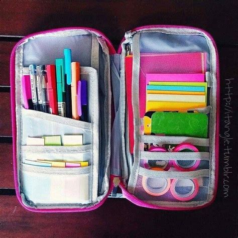 Travel Pencil Case Travelers Notebook Pencil Case Zip Around Wallet