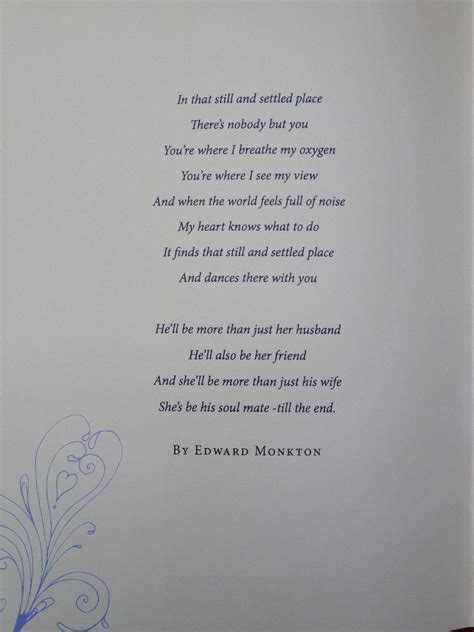 30 Beautiful Simple Wedding Poems Poems Ideas