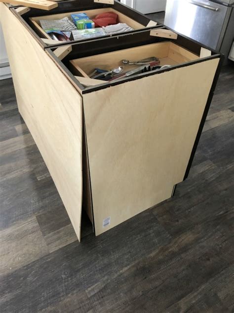 Making A Kitchen Island Out Of Base Cabinets Things In The Kitchen