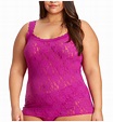 Hanky Panky Signature Lace Unlined Camisole PLUS (1390LX),1X,Belle Pink ...