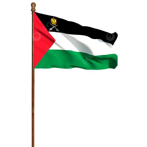 Palestine Flag PNG Image Palestine Flag With Pole Palestine Flag With