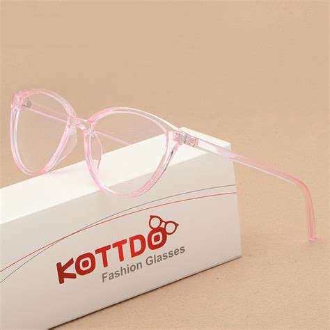 Kottdo Fashion Women Cat Eye Eyeglasses Frame Men Optical Glasse Frame Chicmaxonline