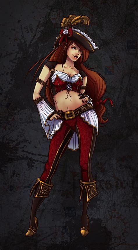 Miss Fortune Miss Fortune League Of Legends Pirate Art