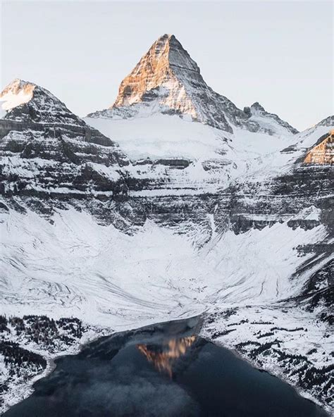 Mount Assiniboine Bc The Raddest Mountain Ive Ever Seen With Sunrise