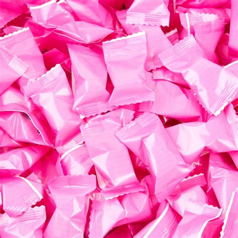 Hot Pink Buttermints • Wrapped Candy • Bulk Candy • Oh Nuts®