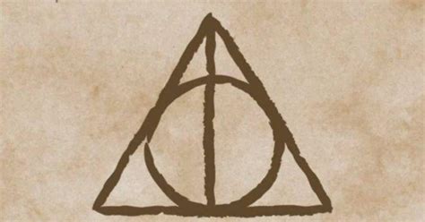 Harry potter y las reliquias de la muerte: ¿Qué significa el símbolo de las Reliquias de la Muerte de ...