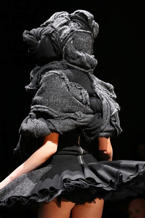 Mike Kagee Fashion Blog Futuristic Japanese Designer Rei Kawakubo Of