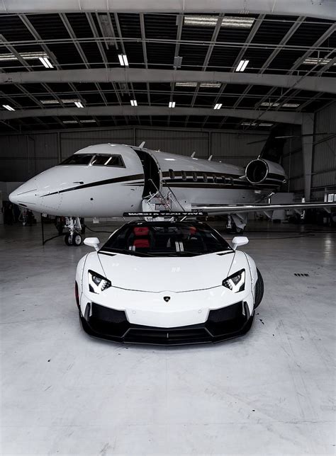 Luxury Car And Plane Luxury Life Hd Phone Wallpaper Pxfuel