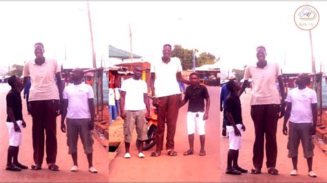 Tallest Man In Ghana Story Of Year Old Abdul Samed Man Believed To Be Tallest Man In Ghana