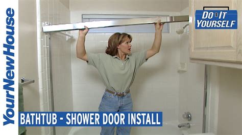 how to install a shower glass door best home design ideas