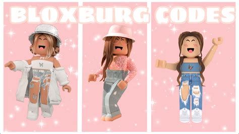 Beautiful Bloxburg Aesthetic Outfit Codes Youtube