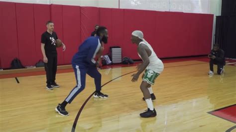 James Harden Teams Up With And1 Legend The Professor To Learn New Move