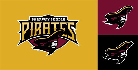 Parkway Middle School Logo Mascot