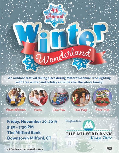 Winter Wonderland Festival The Milford Bank