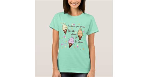 Ice Cream T Shirt Zazzle