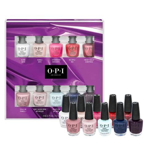 Opi Mini Icons Pack 10 X 375ml Justmylook