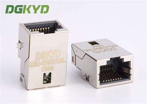 Shajing town,bao'an district , shenzhen ,china. PCB Mount shielded low profile single port RJ45 Ethernet ...