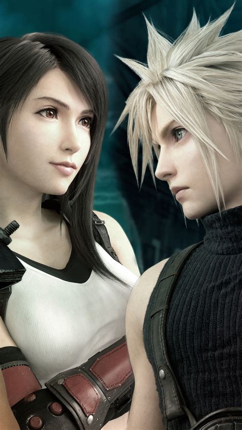 Final Fantasy 7 Remake Cloud Strife Tifa Lockhart 4k