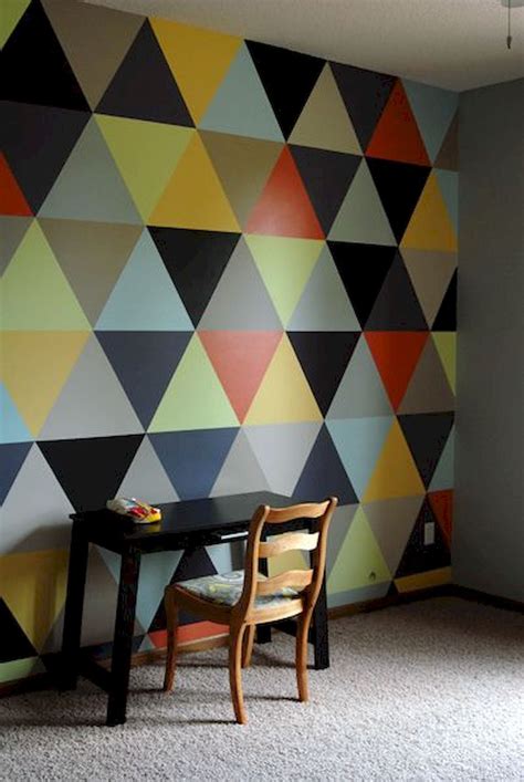 60 Best Geometric Wall Art Paint Design Ideas 1 33decor Wall