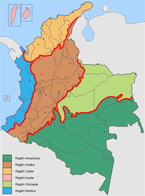 Colombia Vegetación La Guía De Geografía