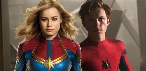 Captain Marvel Spider Man Rumored To Develop A Crush On Carol Danvers