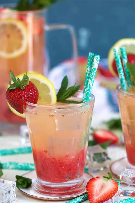 Homemade Strawberry Lemonade Recipe The Suburban Soapbox