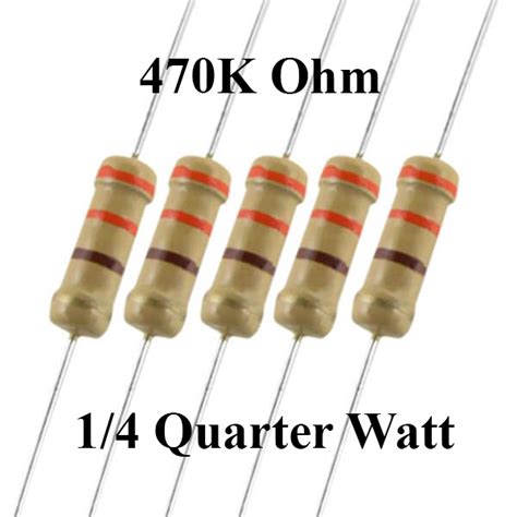 470k Ohm 14 Watt Resistor