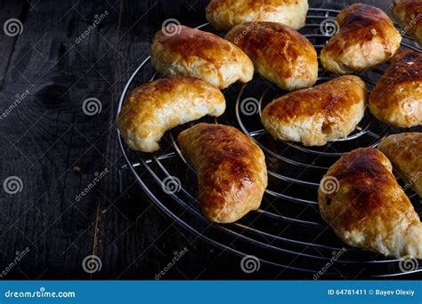 Small Empanadas With Meat On A White Plate Stock Image Image Of Latin