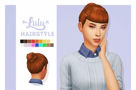 Kumikya Ts4cc Sims 4 Sims Hair Sims