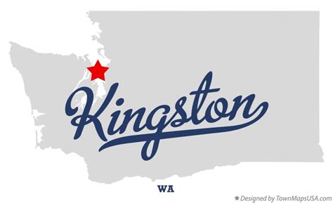 Map Of Kingston Wa Washington