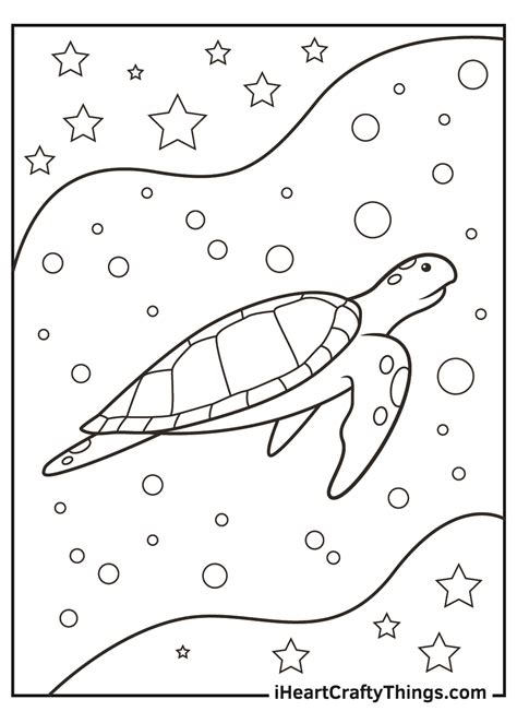 Sea Turtle Coloring Pages (Updated 2021)