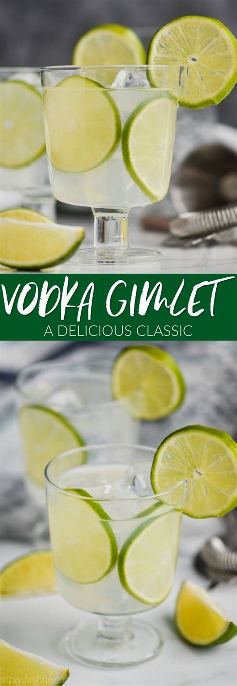 This Classic Vodka Gimlet Recipe Is The Perfect Combination Of Sour And