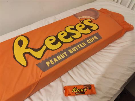 I Made A Giant Reeses Bar It Is X7 Size And Took Many Hours To