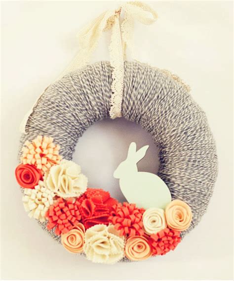 13 A Door Able Diy Easter Wreaths To Make Mums Grapevine