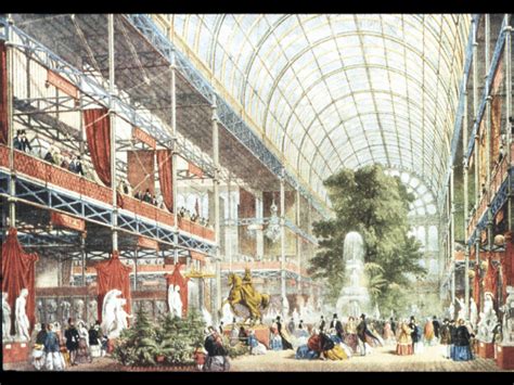 Joseph Paxton Crystal Palace London 1851 Interior View