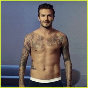 David Beckham Shirtless In H M Super Bowl Commercial Clip 2014
