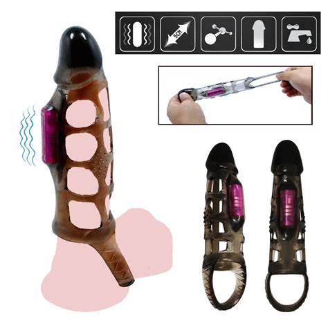 Male Penis Vibrating Ring Delay Ejaculation Cock G Spot Stimulator Clitoris Massager Anal Dildo