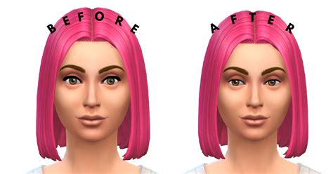 Sims 4 Mod Remove Eyelashes Sims4 Mods Mod Cc Mesh Vivia Makeup Link