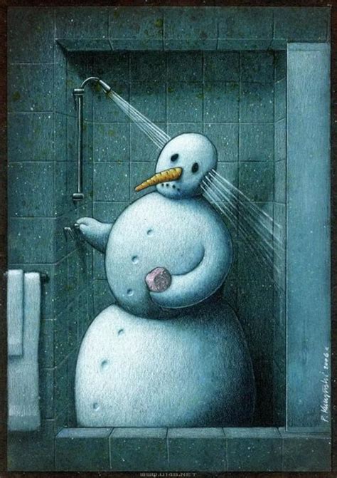 Satirical Illustrations By Pawel Kuczynski Design Swan