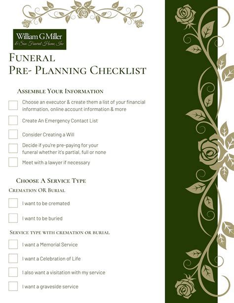 Your Complete And Free Guide For Funeral Pre Planning